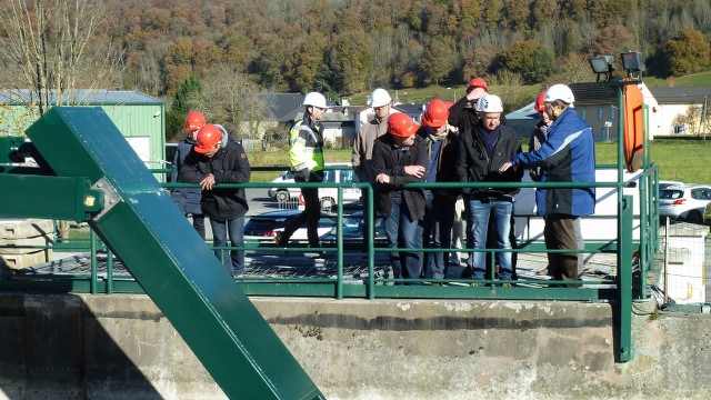 Hydromeeting - la visite de la centrale de Soeix