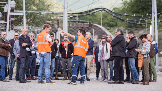 visite guidée du chantier EDF de Sabart