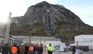 visite du chantier de la conduite-forcée de Sabart