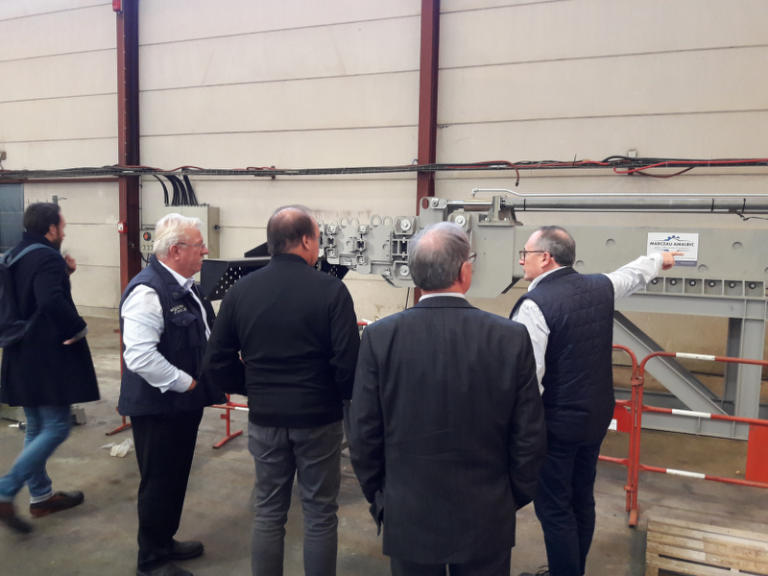 Visite de l'entreprise Malceau-Amalric