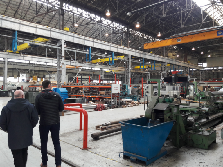 Visite des ateliers Mécamont-Hydro à Lannemezan